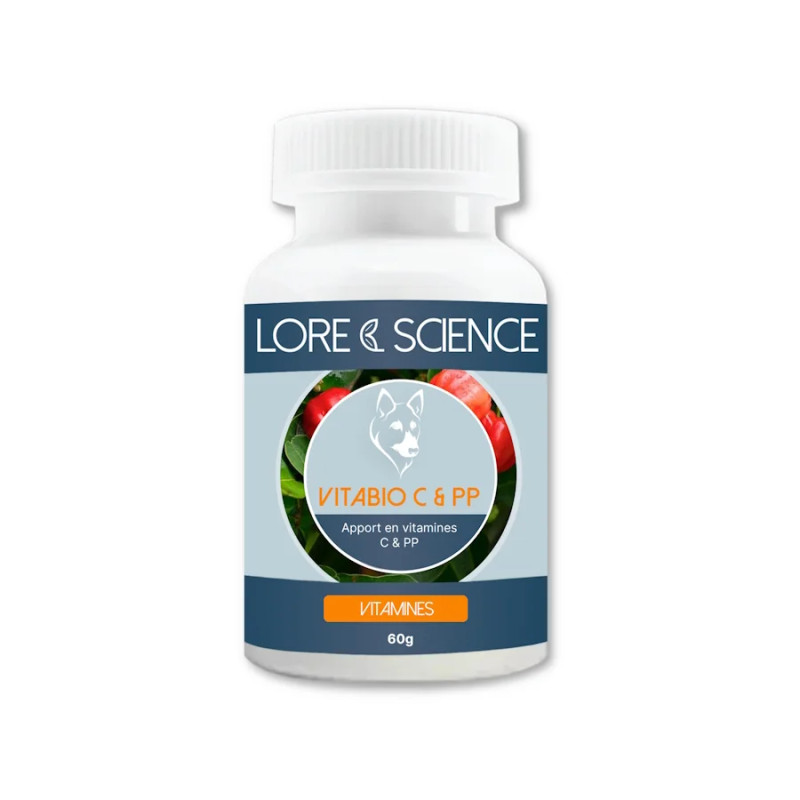VitaBIO C & PP Dog - Vitamins C & PP for dogs - Lore & Science